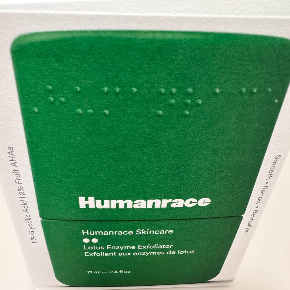Human race by Pharrell Williams:  Lotus Enzyme Exfoliator, Brand new in box